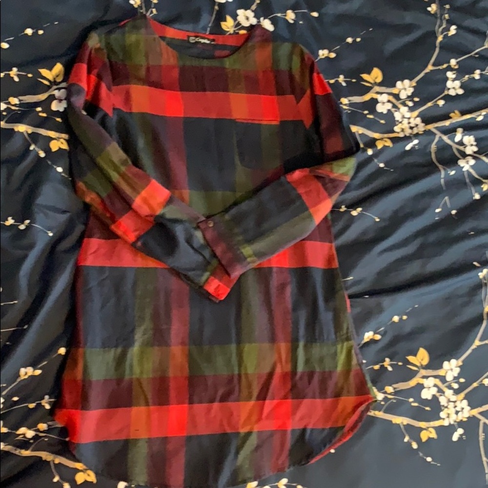 Flannel dress